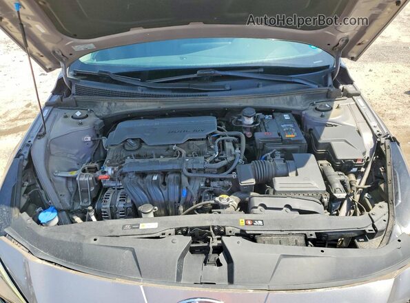 KMHLP4AG8PU455320 2023 HYUNDAI ELANTRA Серебряный Вид задней части салона