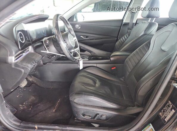 KMHLP4AGXMU118403 2021 HYUNDAI ELANTRA Black Vista interior delantera