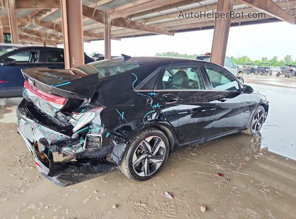 KMHLP4AGXMU118403 2021 HYUNDAI ELANTRA Black Trasero derecho