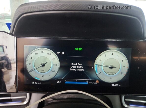 KMHLP4AGXMU118403 2021 HYUNDAI ELANTRA Black Vista del cuadro de instrumentos