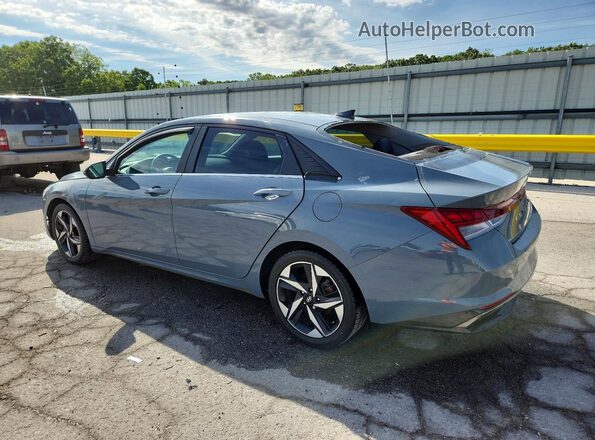 KMHLP4AGXMU170940 2021 HYUNDAI ELANTRA Gray Задня ліва чверть