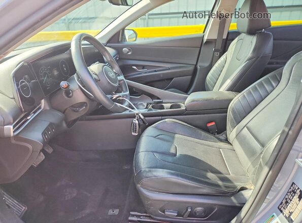 KMHLP4AGXMU170940 2021 HYUNDAI ELANTRA Gray Вид салону спереду