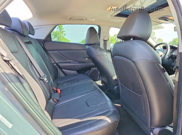 KMHLP4AGXMU170940 2021 HYUNDAI ELANTRA Gray Вид задніх сидінь