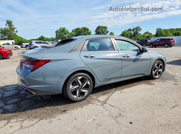KMHLP4AGXMU170940 2021 HYUNDAI ELANTRA Gray Задня права чверть