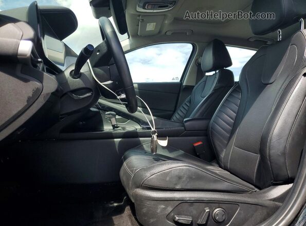 KMHLP4AGXPU407351 2023 HYUNDAI ELANTRA Black Вид салону спереду