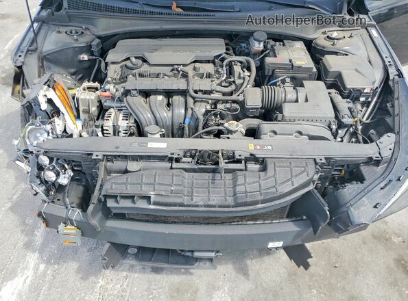 KMHLP4AGXPU407351 2023 HYUNDAI ELANTRA Black Вид задньої частини салону