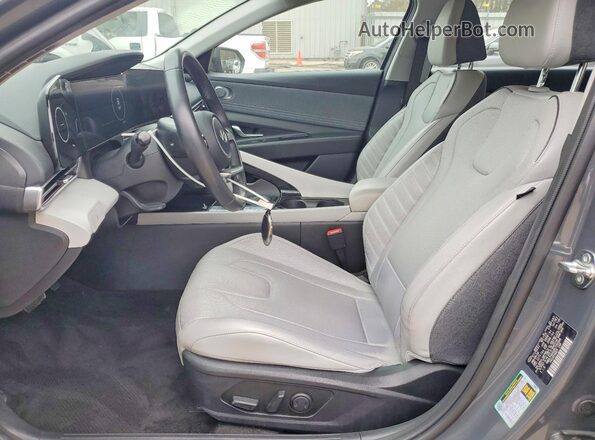 KMHLP4DG0RU730368 2024 HYUNDAI ELANTRA Серый Вид салона спереди