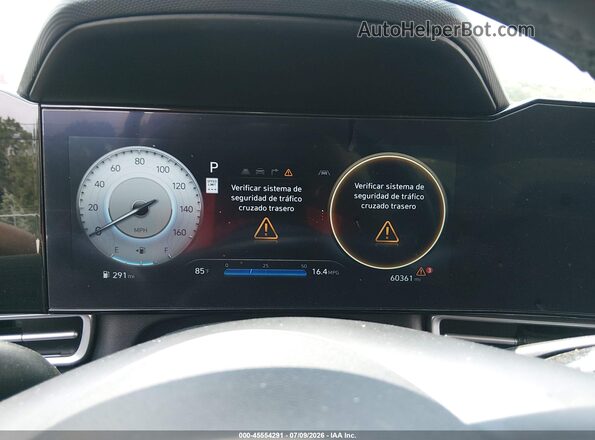 KMHLP4DG0RU801620 2024 HYUNDAI ELANTRA Серый Вид задних сидений