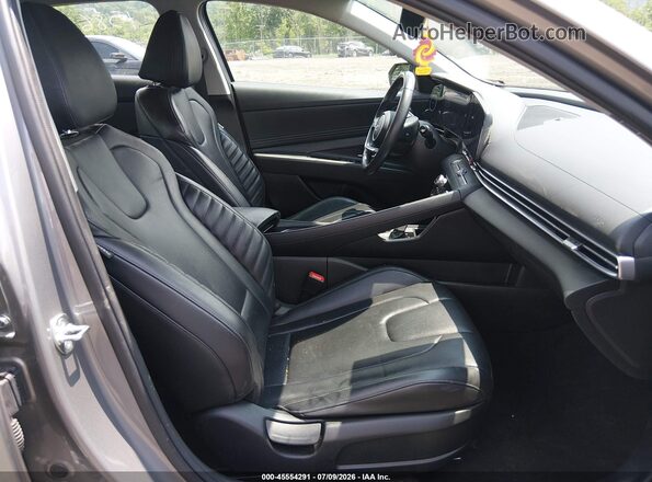 KMHLP4DG0RU801620 2024 HYUNDAI ELANTRA Серый Вид салона спереди
