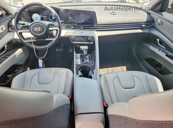 KMHLP4DG1RU683884 2024 HYUNDAI ELANTRA Серый Вид панели приборов