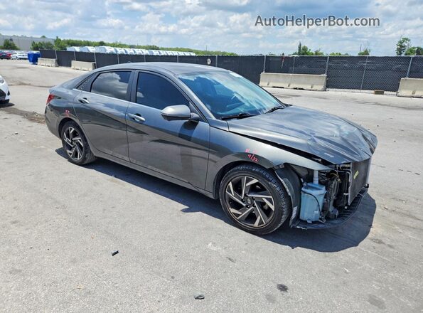 KMHLP4DG1RU683884 2024 HYUNDAI ELANTRA Серый Передняя правая четверть