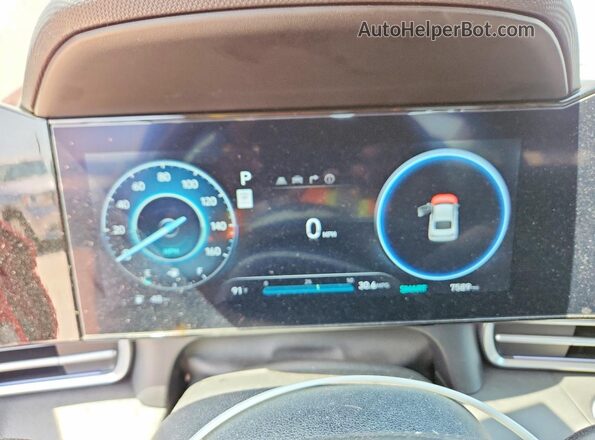 KMHLP4DG2RU838975 2024 HYUNDAI ELANTRA Бордовый Вид щитка приборов