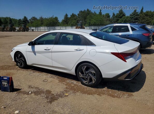 KMHLP4DG2SU031877 2025 HYUNDAI ELANTRA White Rear left