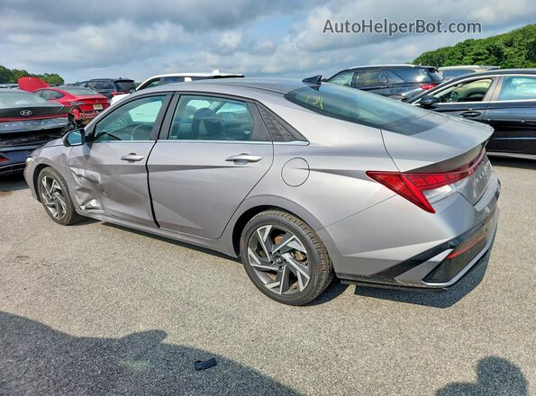 KMHLP4DG3RU739775 2024 HYUNDAI ELANTRA Silver Trasero izquierdo