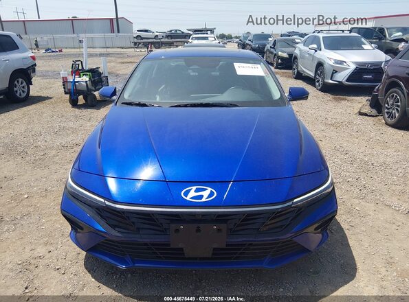 KMHLP4DG4RU836337 2024 HYUNDAI ELANTRA Синий Вид щитка приборов