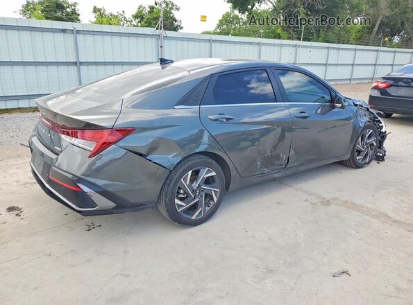KMHLP4DG5RU770218 2024 HYUNDAI ELANTRA Gray Հետևի աջ