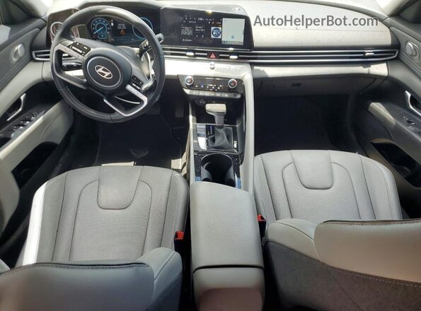 KMHLP4DG5RU770218 2024 HYUNDAI ELANTRA Gray Առջևի վահանակի տեսք