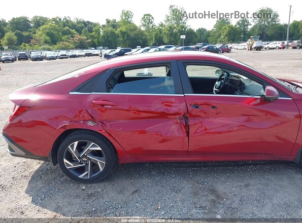 KMHLP4DG5RU813214 2024 HYUNDAI ELANTRA Red Front view