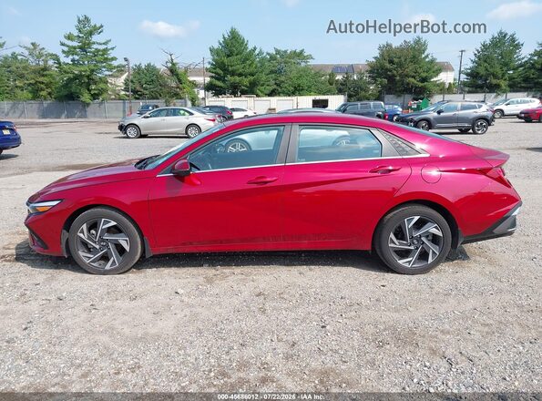 KMHLP4DG5RU813214 2024 HYUNDAI ELANTRA Red 360 interior view