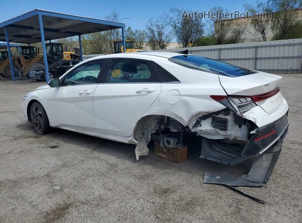 KMHLP4DG5SU907633 2025 HYUNDAI ELANTRA White Հետևի ձախ