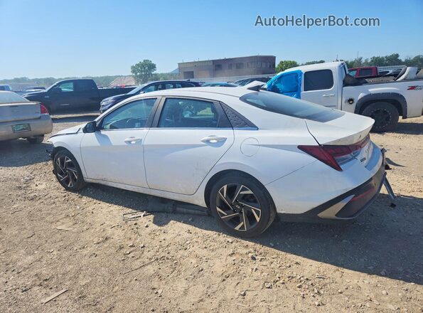 KMHLP4DG6RU665073 2024 HYUNDAI ELANTRA White Trasero izquierdo
