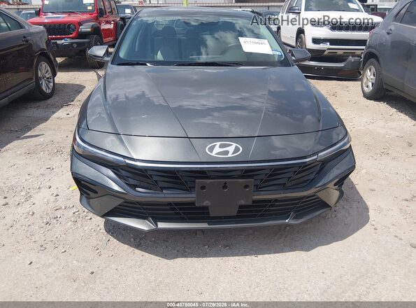 KMHLP4DG7SU005629 2025 HYUNDAI ELANTRA Серый Вид задней части салона