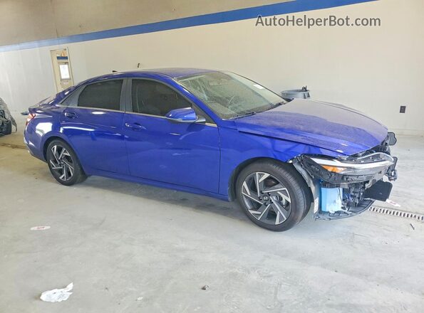 KMHLP4DG7SU072067 2025 HYUNDAI ELANTRA Blue Առջևի աջ