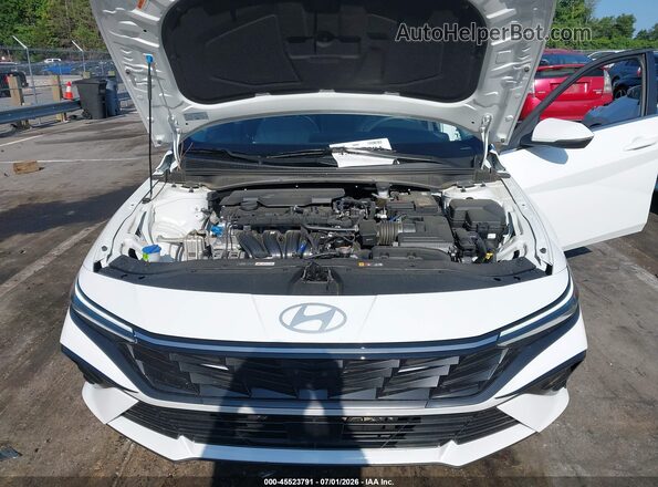 KMHLP4DG8SU065256 2025 HYUNDAI ELANTRA Белый Вид сзади