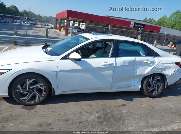 KMHLP4DG8SU065256 2025 HYUNDAI ELANTRA Белый Панорамный вид салона 360°