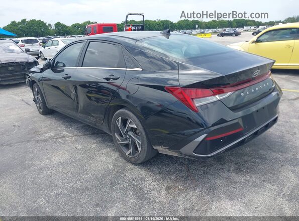 KMHLP4DGXRU755763 2024 HYUNDAI ELANTRA Black Rear left