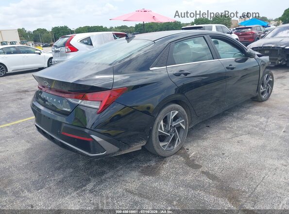 KMHLP4DGXRU755763 2024 HYUNDAI ELANTRA Black Rear right