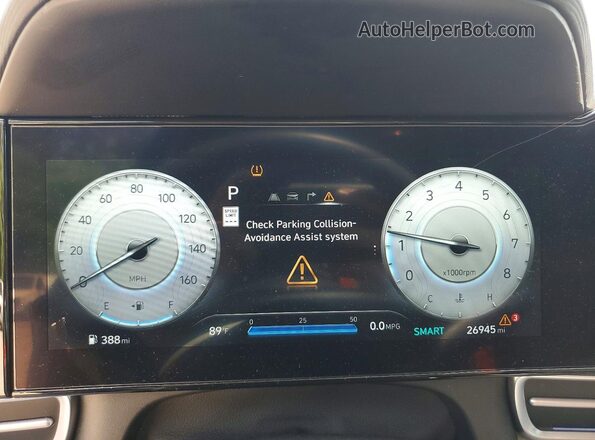 KMHLP4DGXRU828324 2024 HYUNDAI ELANTRA Gray Вид щитка приладів