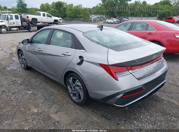 KMHLP4DGXSU051844 2025 HYUNDAI ELANTRA Gray Հետևի ձախ