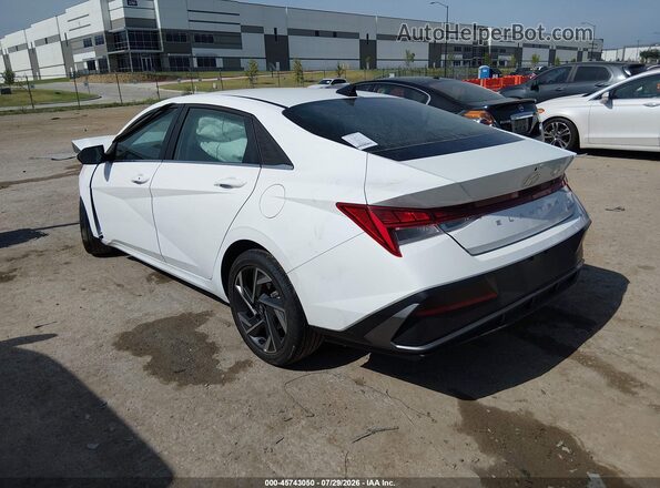 KMHLP4DGXTU154098 2026 HYUNDAI ELANTRA White Задня ліва чверть