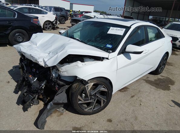 KMHLP4DGXTU154098 2026 HYUNDAI ELANTRA White Передня ліва чверть