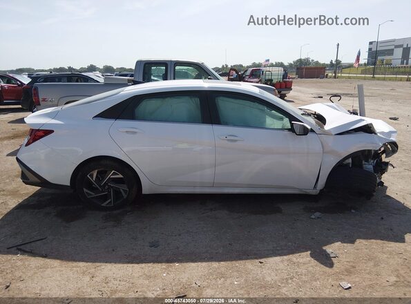 KMHLP4DGXTU154098 2026 HYUNDAI ELANTRA White Вид щитка приладів