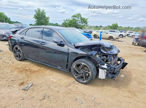 KMHLR4AF0PU411846 2023 HYUNDAI ELANTRA Black Front right