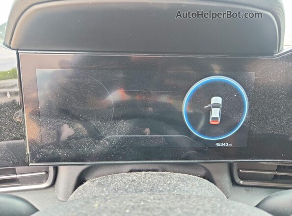 KMHLR4AF0PU411846 2023 HYUNDAI ELANTRA Black Instrument cluster view
