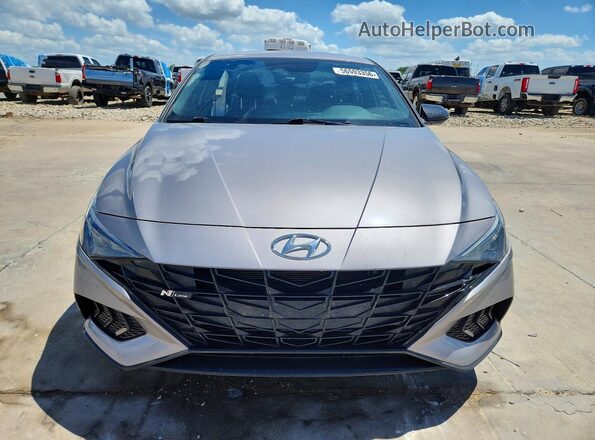 KMHLR4AF1PU587434 2023 HYUNDAI ELANTRA Gray Vista frontal
