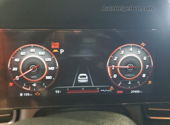 KMHLR4AF1PU627625 2023 HYUNDAI ELANTRA Черный 