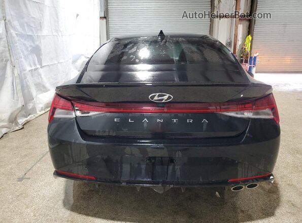 KMHLR4AF1PU627625 2023 HYUNDAI ELANTRA Черный 