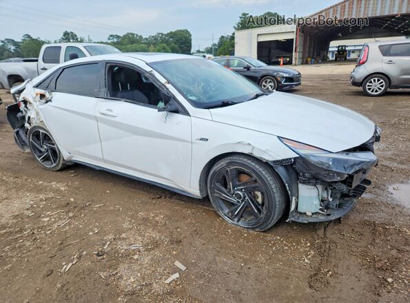 KMHLR4AF2NU326178 2022 HYUNDAI ELANTRA White Առջևի աջ