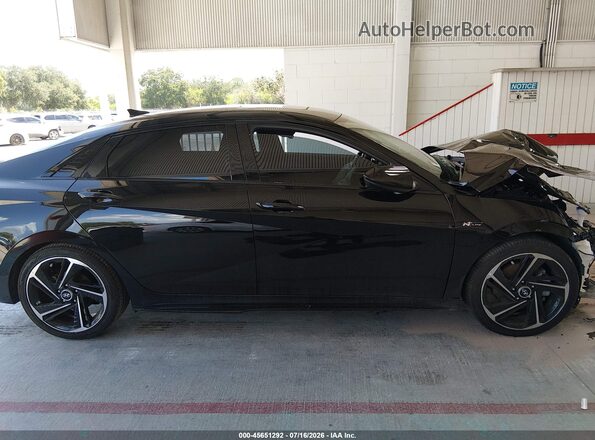 KMHLR4AF2PU378090 2023 HYUNDAI ELANTRA Black 360 interior view