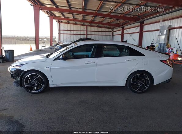 KMHLR4AF3MU147369 2021 HYUNDAI ELANTRA White 