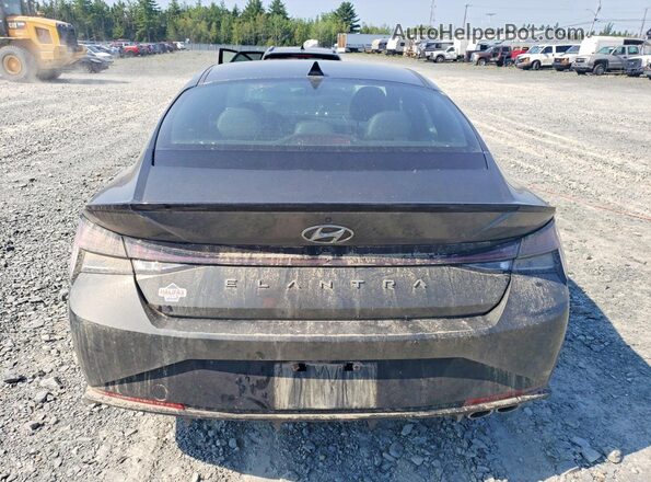 KMHLR4AF3NU342616 2022 HYUNDAI ELANTRA Серый Вид сзади