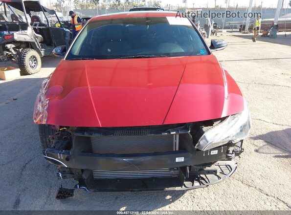 KMHLR4AF4PU442145 2023 HYUNDAI ELANTRA Red Rear interior view