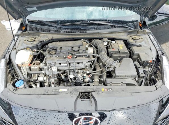 KMHLR4AF4PU515336 2023 HYUNDAI ELANTRA Черный Вид задней части салона
