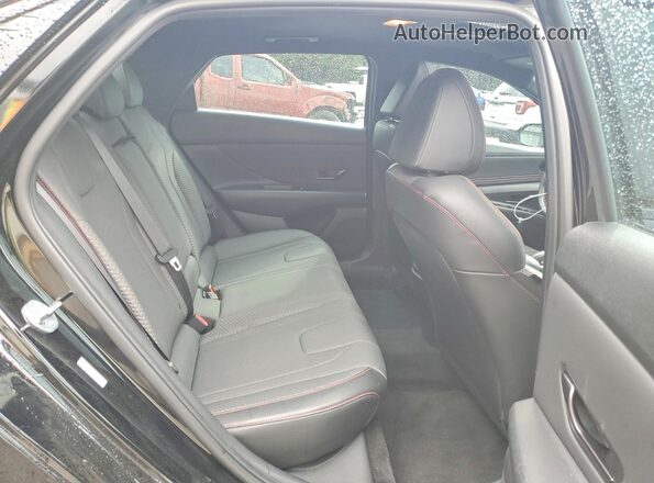 KMHLR4AF4PU515336 2023 HYUNDAI ELANTRA Черный Вид задних сидений