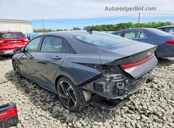 KMHLR4AF4PU629711 2023 HYUNDAI ELANTRA Gray Rear left