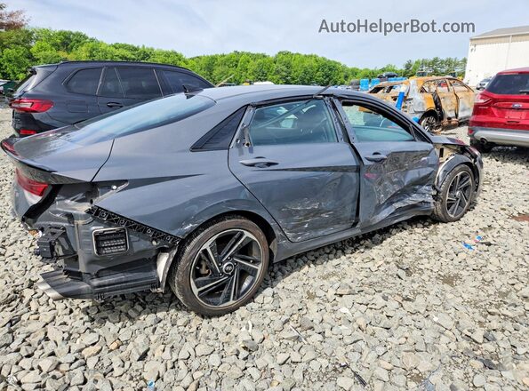 KMHLR4AF4PU629711 2023 HYUNDAI ELANTRA Gray Rear right
